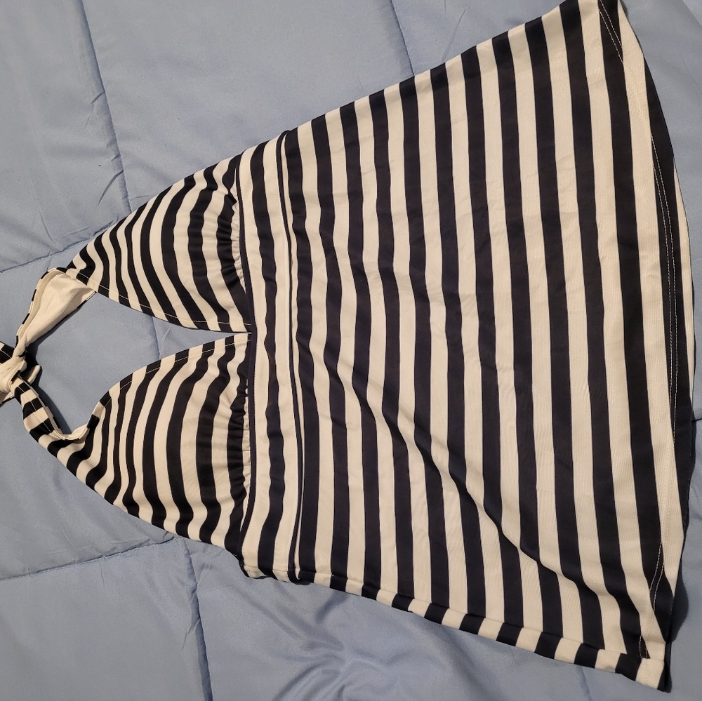 Halter swim top